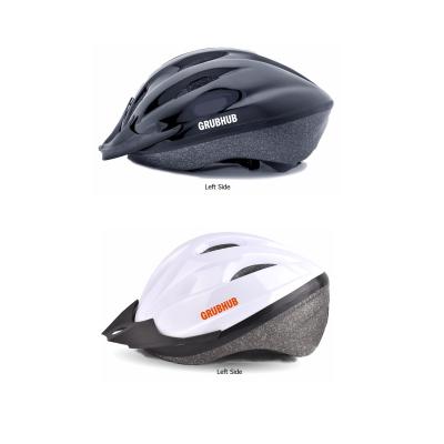NYC Bike Safety - Grubhub Helmet
